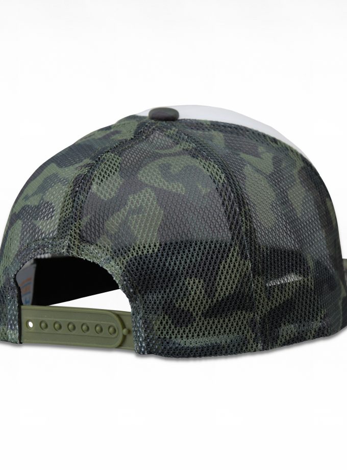 Casquette camo verte