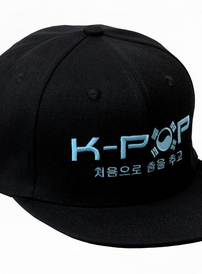 Casquette snapback bleue